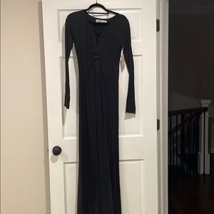 Free people black maxi